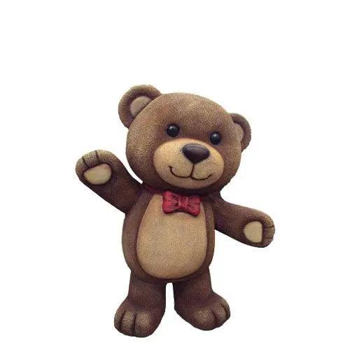 Teddy Bear Waving Over Sized Statue - LM Treasures Prop Rentals