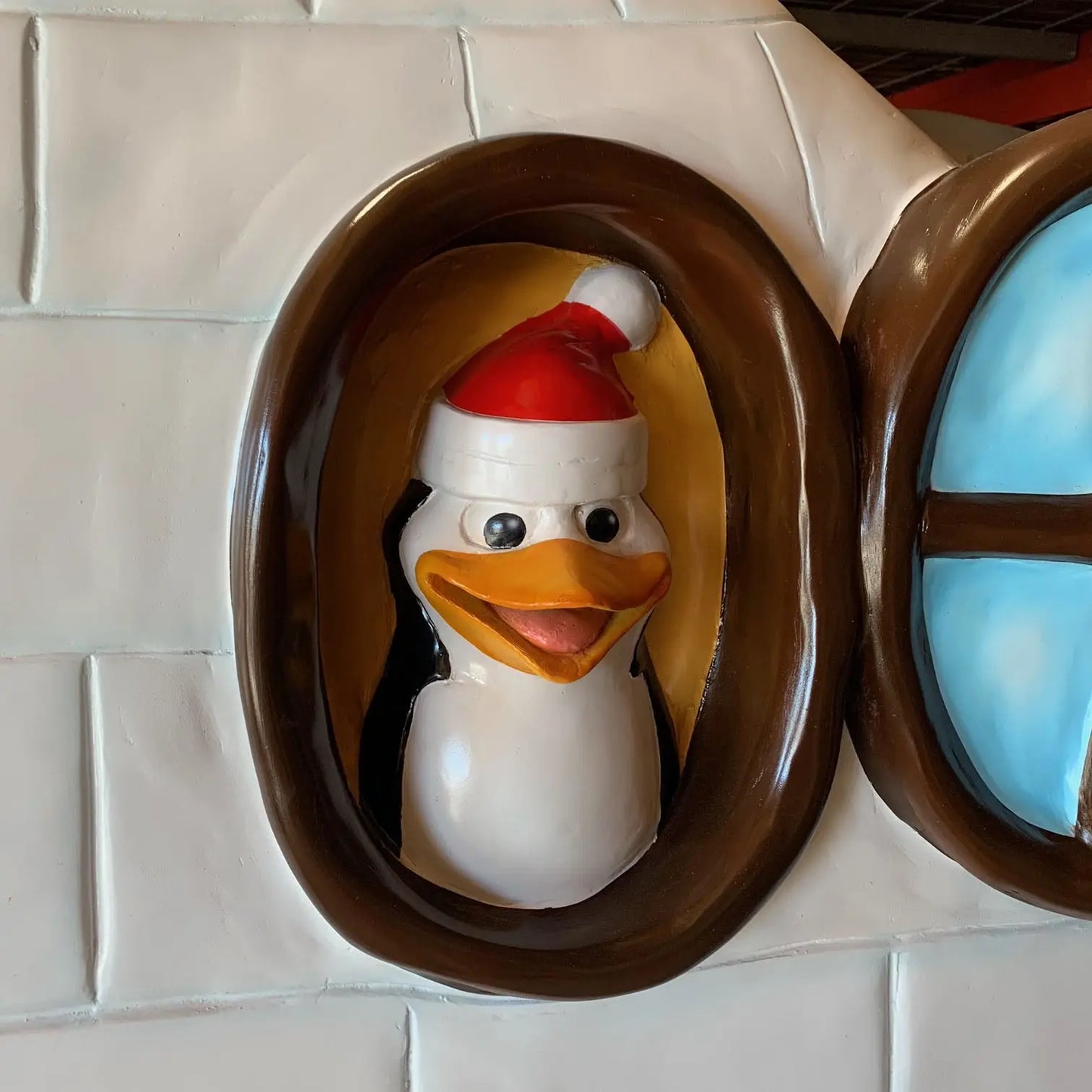 Igloo House Backdrop Statue S0243-0131-T