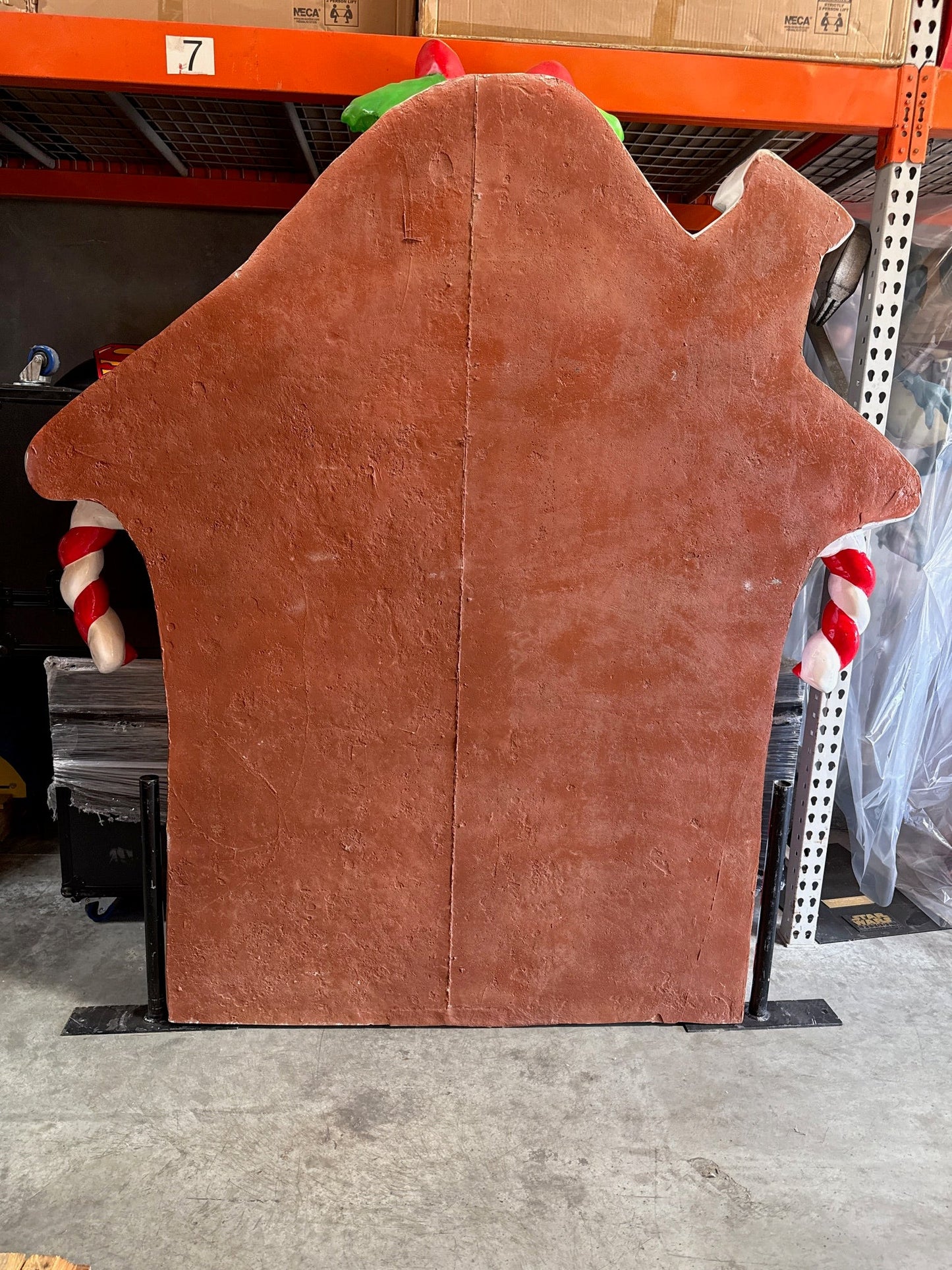 Gingerbread House Backdrop Statue
