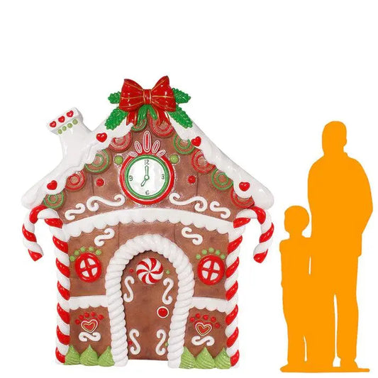 Gingerbread House Backdrop Statue S0250-0132-T