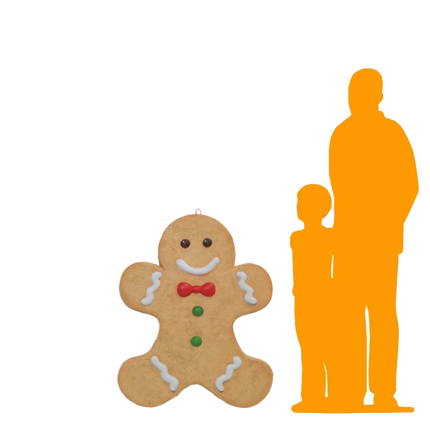 Hanging Gingerbread Statue