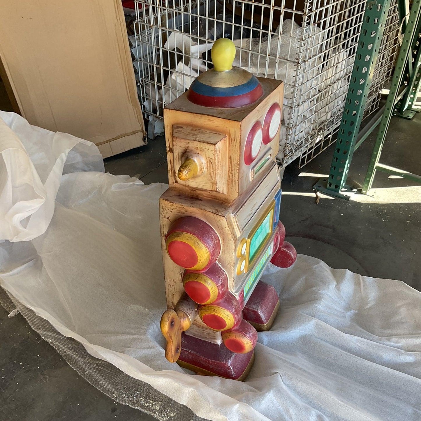 Toy Robot Over Sized Statue