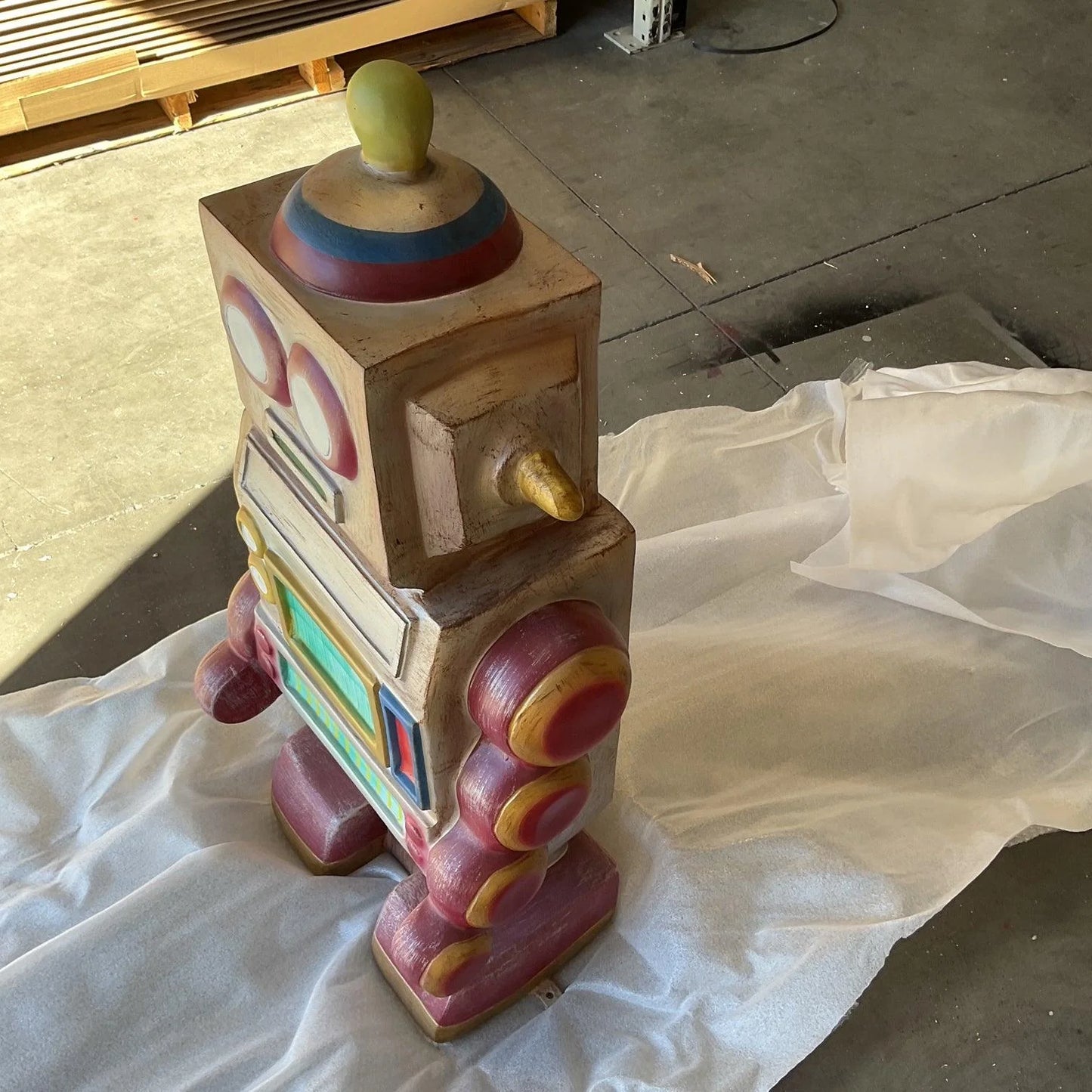 Toy Robot Over Sized Statue
