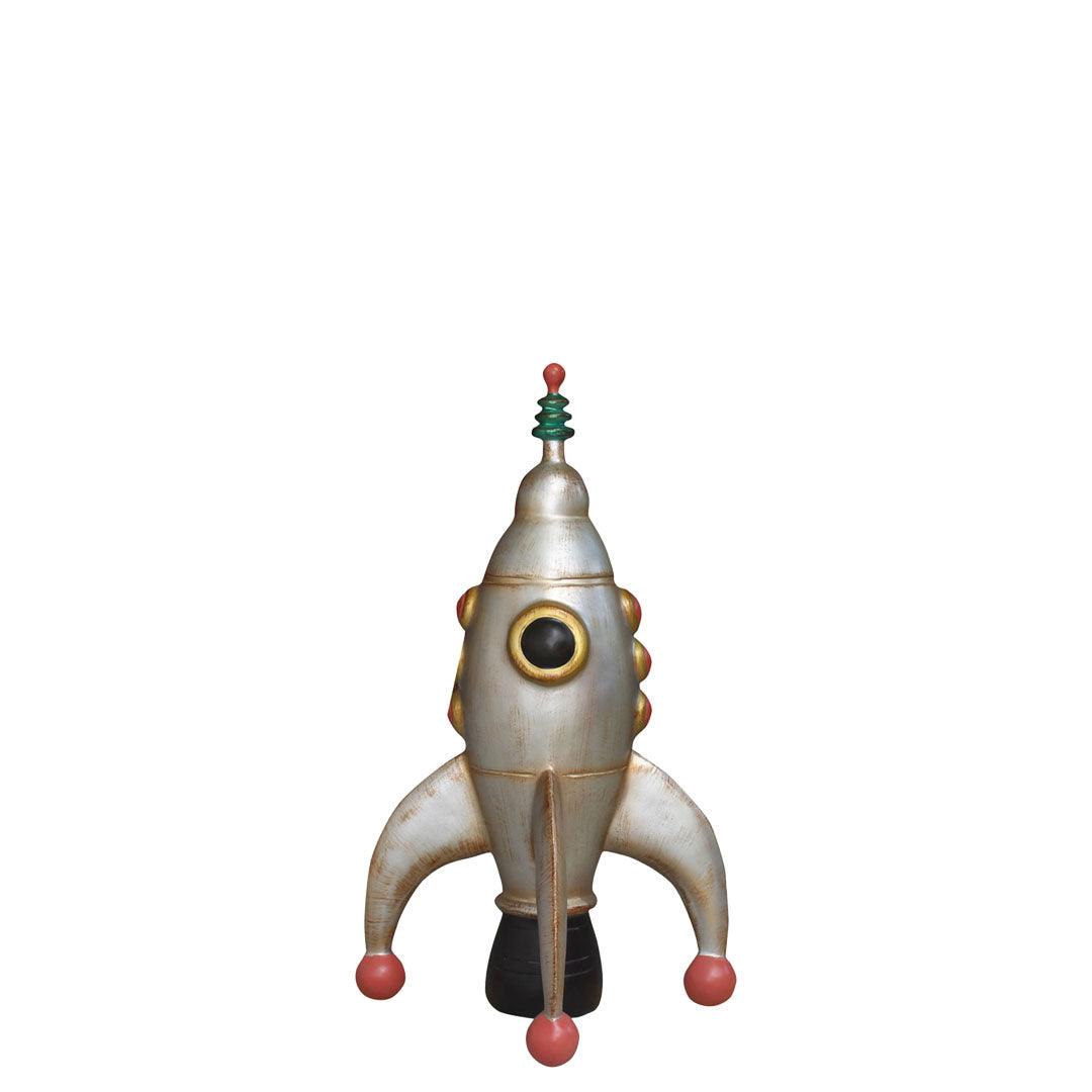 Toy Rocket Over Sized Statue - LM Treasures Prop Rentals