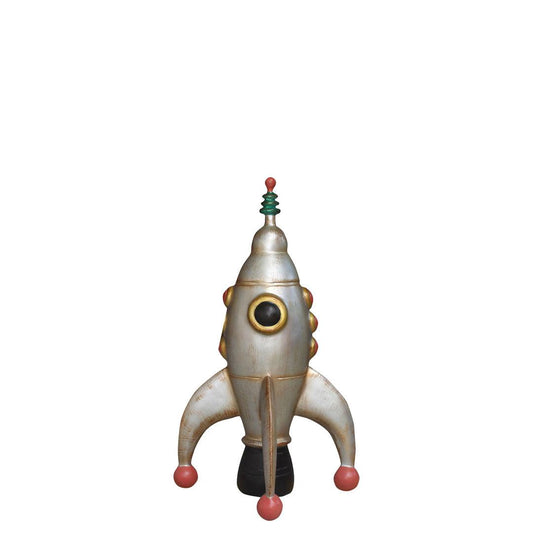 Toy Rocket Over Sized Statue - LM Treasures Prop Rentals