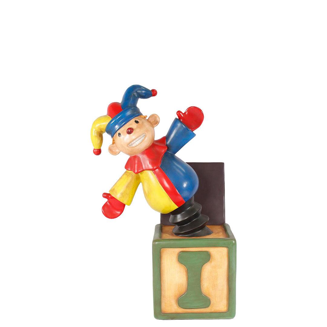 Toy Jack in the Box Over Sized Statue - LM Treasures Prop Rentals