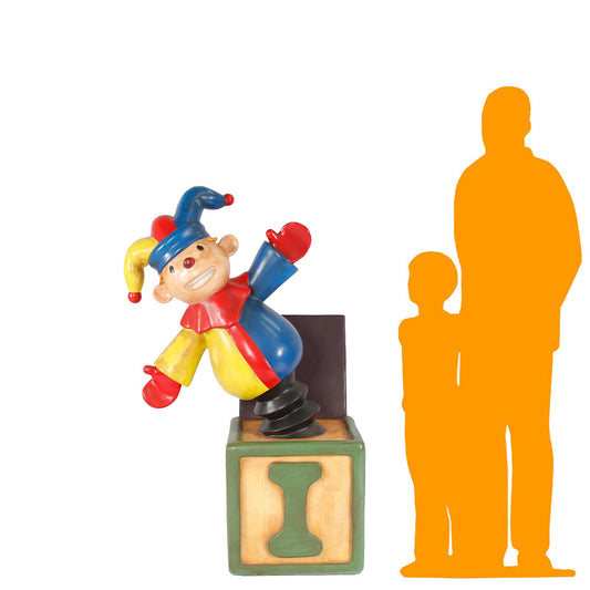 Toy Jack in the Box Over Sized Statue