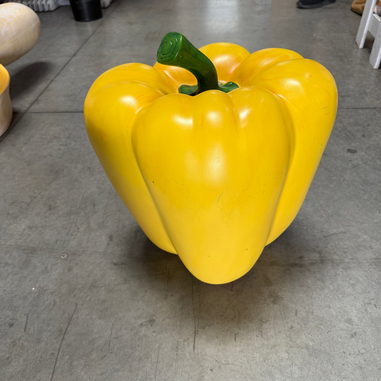 Yellow Bell Pepper Statue