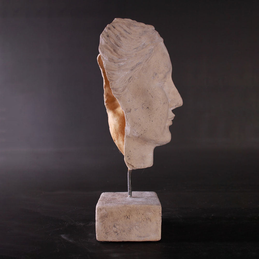Aphrodite Stone Head Bust Statue