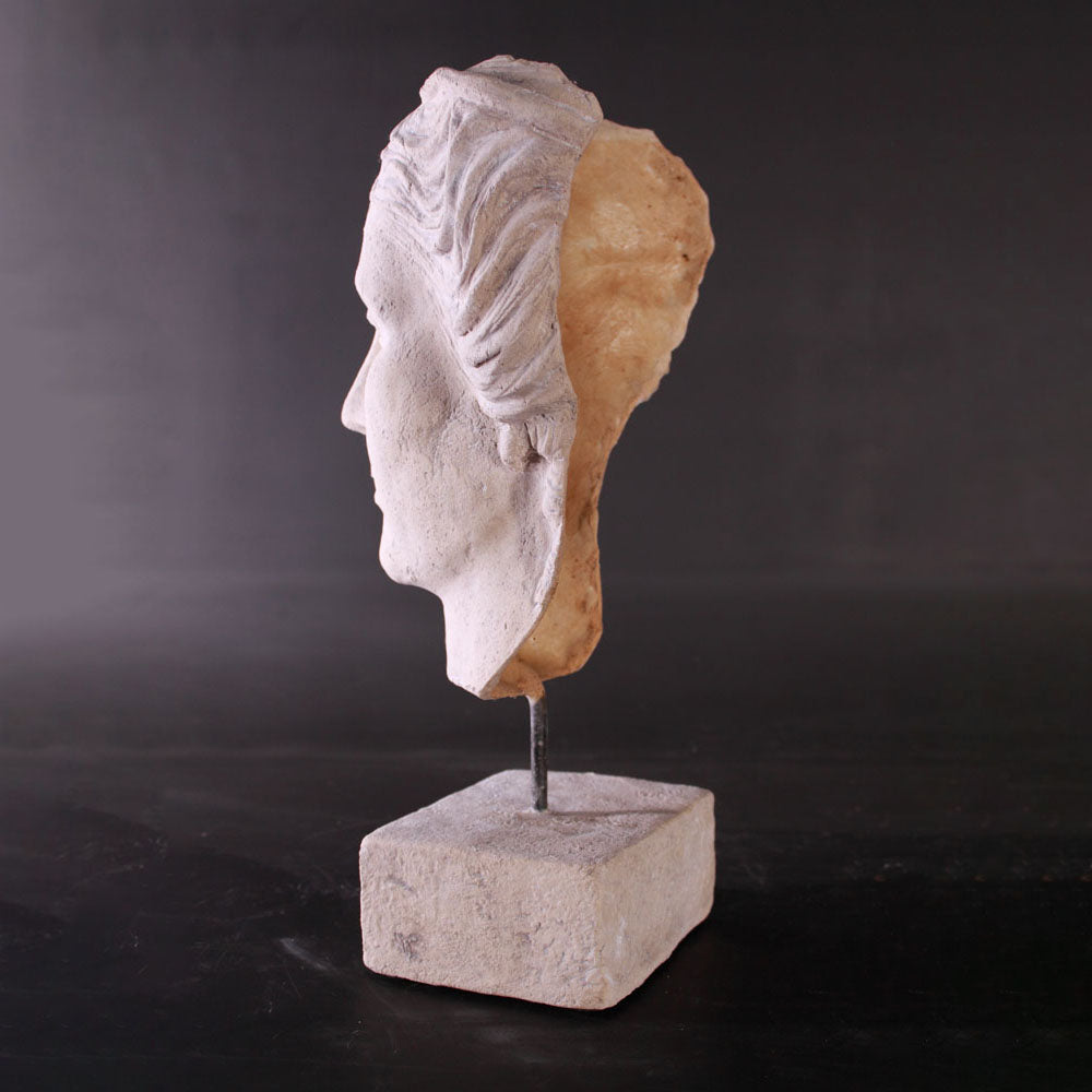 Aphrodite Stone Head Bust Statue