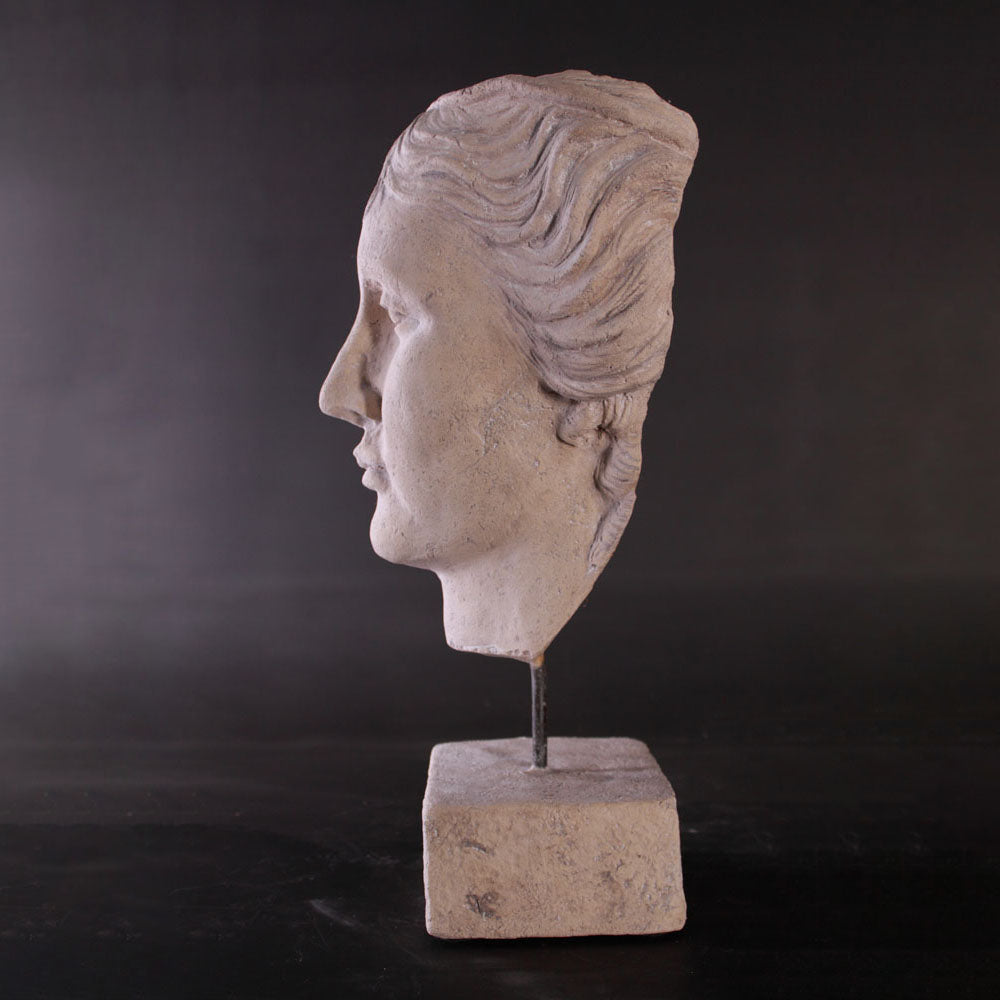 Aphrodite Stone Head Bust Statue