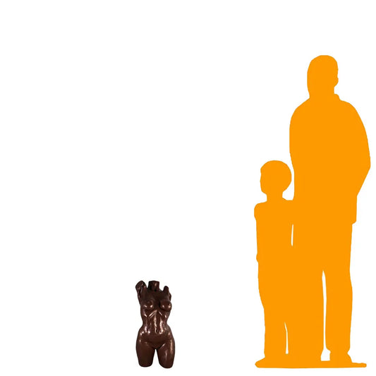 Bronze Female Torso Statue M0250-030405-H