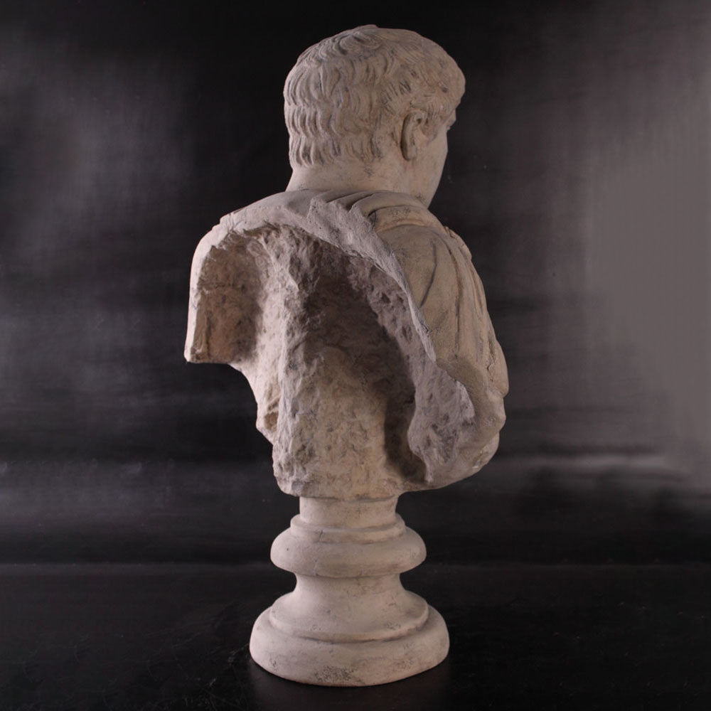 Gladiator Stone Bust Statue