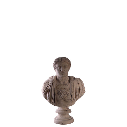 Gladiator Stone Bust Statue