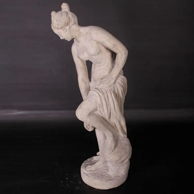 Roman Lady Stone Statue M0254-030524-H