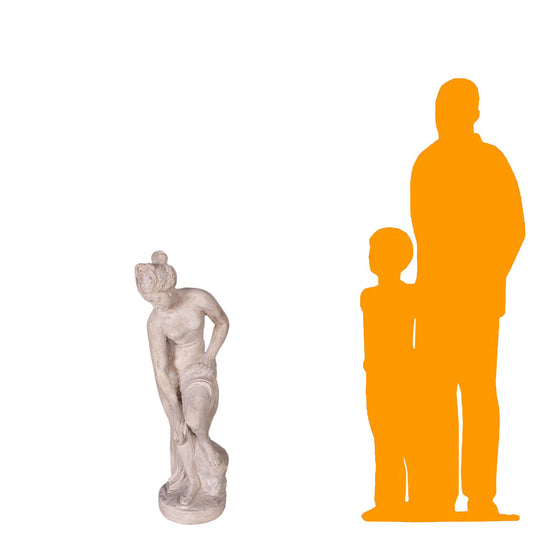 Roman Lady Stone Statue M0254-030524-H