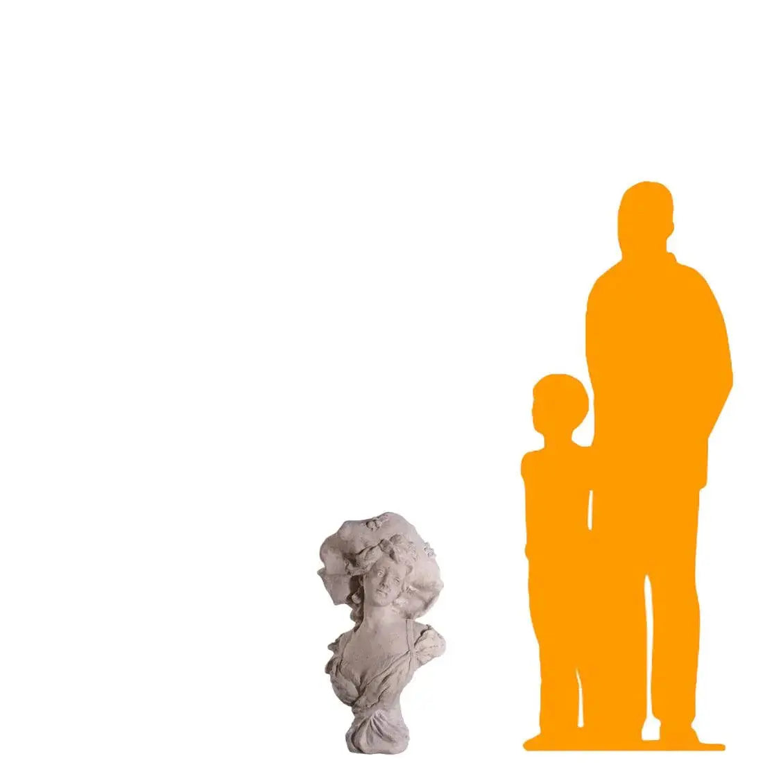 Suzanne Stone Bust Statue M0130-030525-H