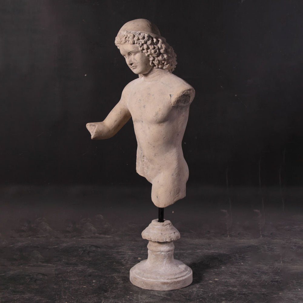Classical Boy Stone Bust Statue