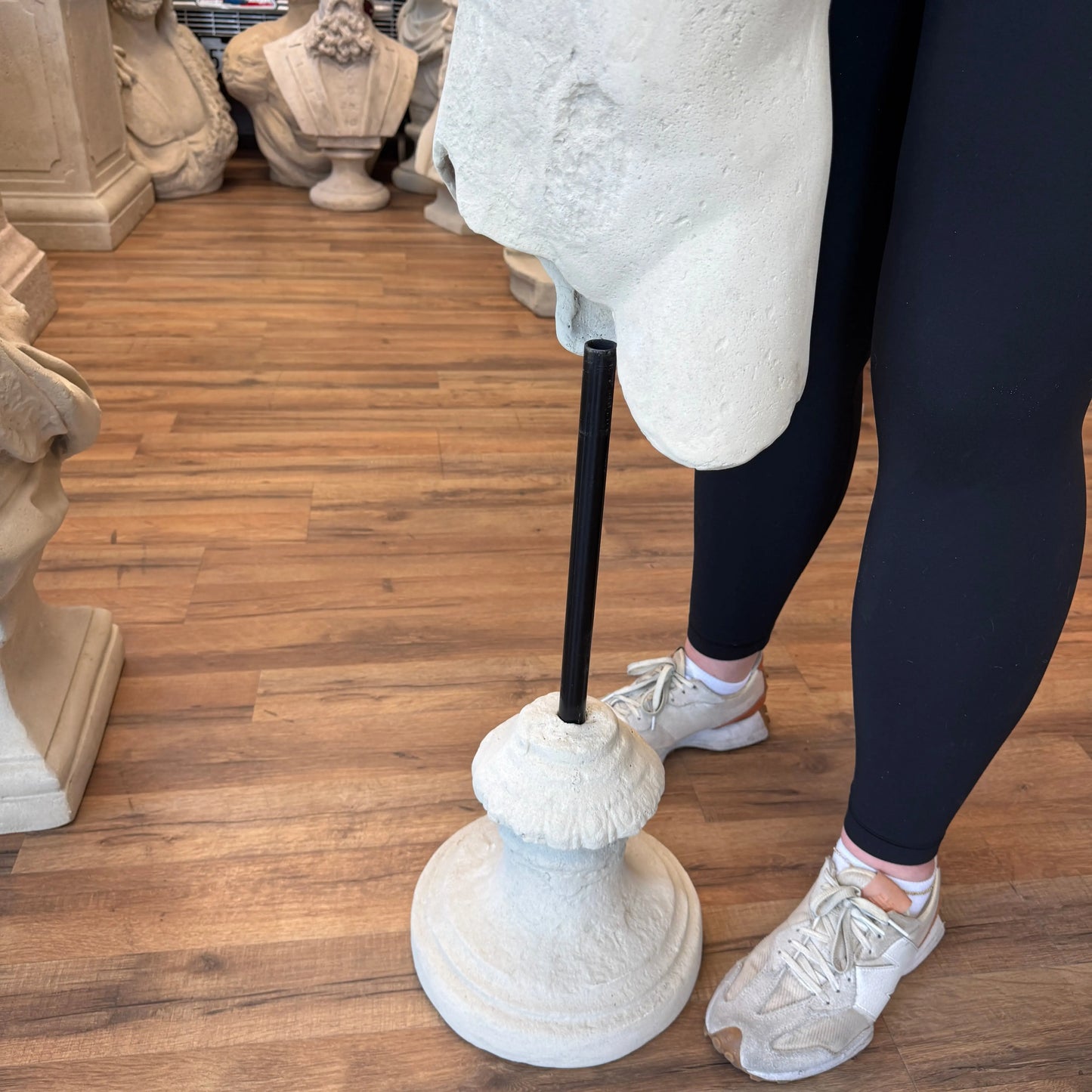 Classical Boy Stone Bust Statue M0255-030707-H