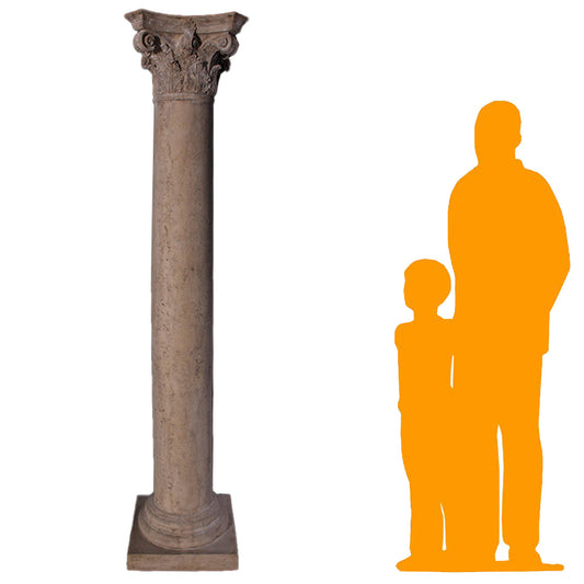 Corinthian Stone Pillar Column Statue