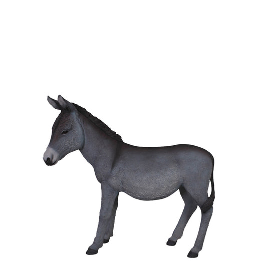 Gray Donkey Statue