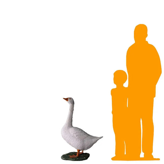 Standing Goose Statue A0186-080045-H