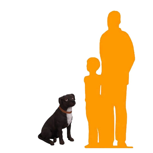 English Staffordshire Life Size Statue A0480-080071-H