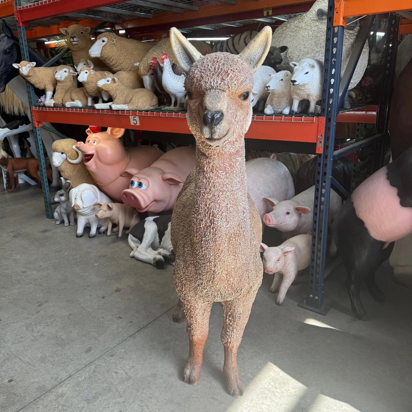 Alpaca Statue A0187-080074-H