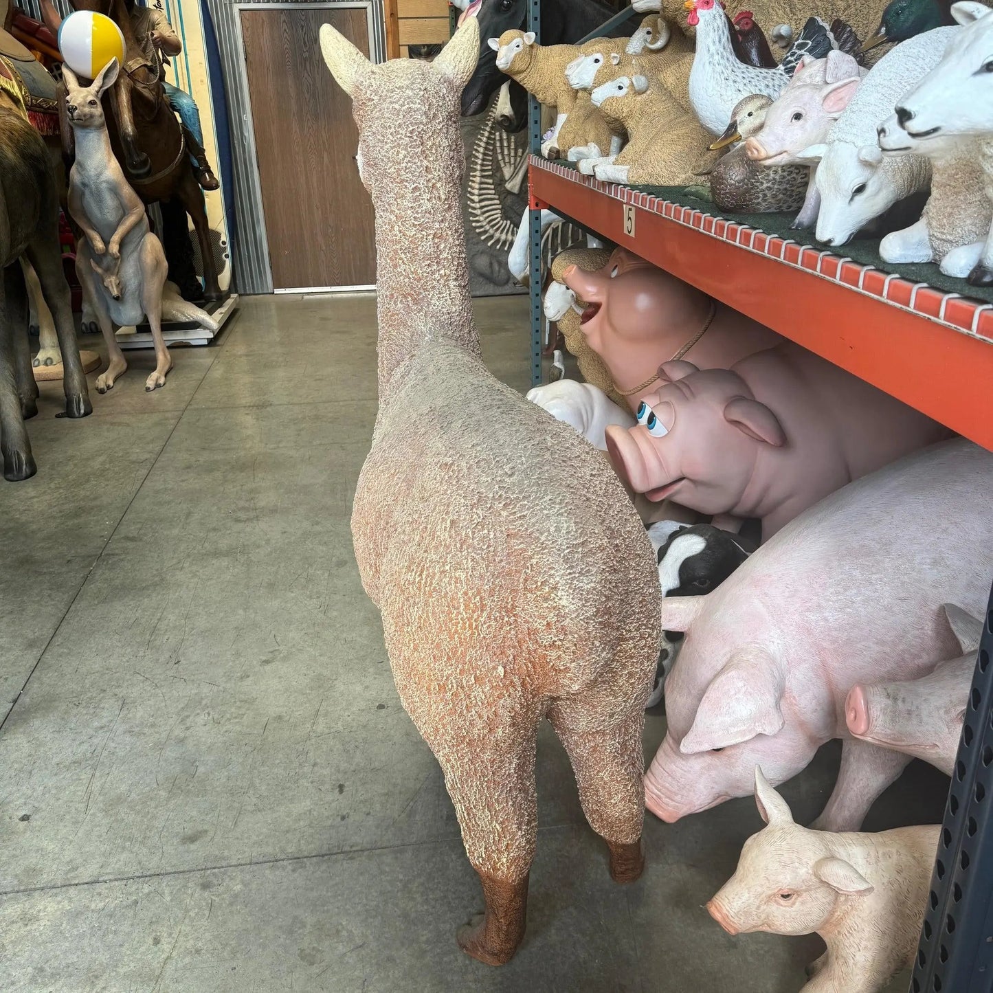 Alpaca Statue A0187-080074-H