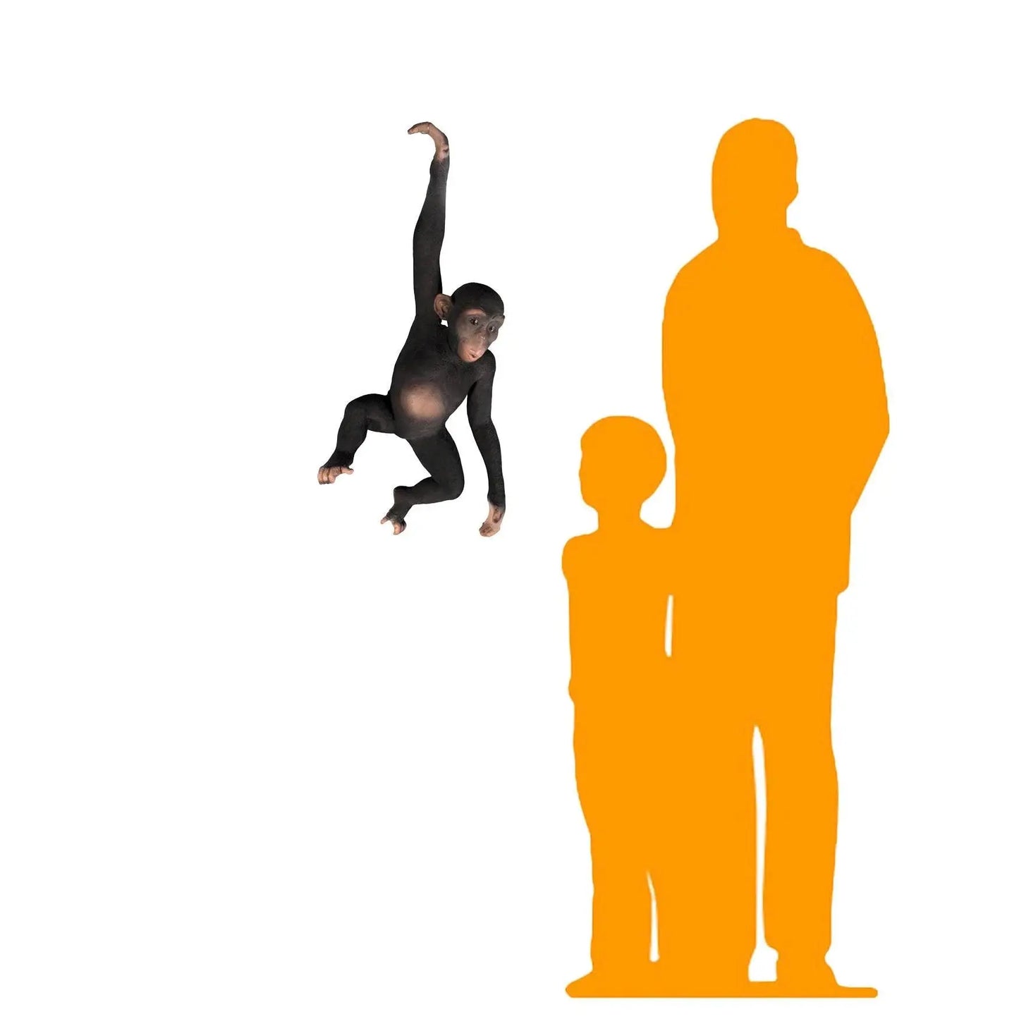 Hanging Monkey Statue A0188-080079-H