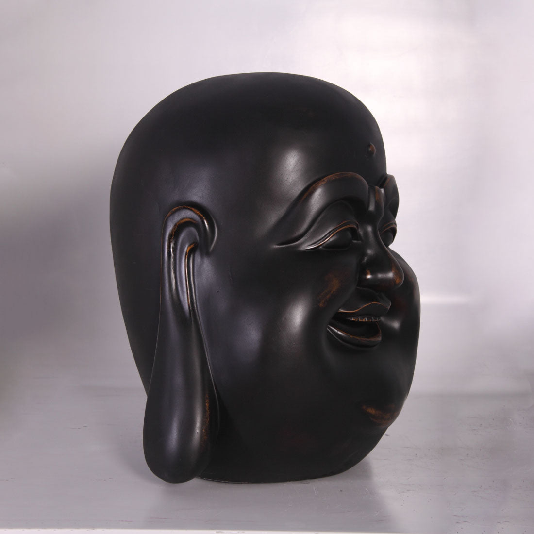 Jolly Buddha Head Statue