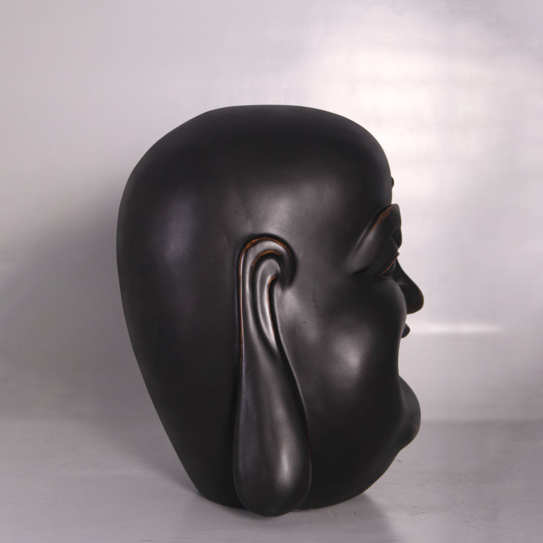 Jolly Buddha Head Statue