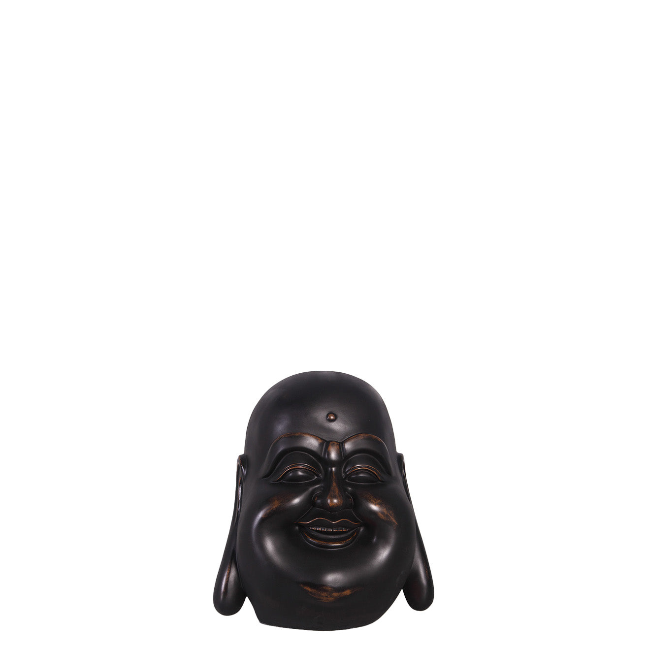 Jolly Buddha Head Statue
