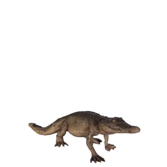 Walking Baby Crocodile Statue A0209-080112-H