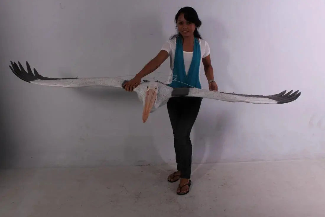 Pelican Flying Statue A0362-080114-H