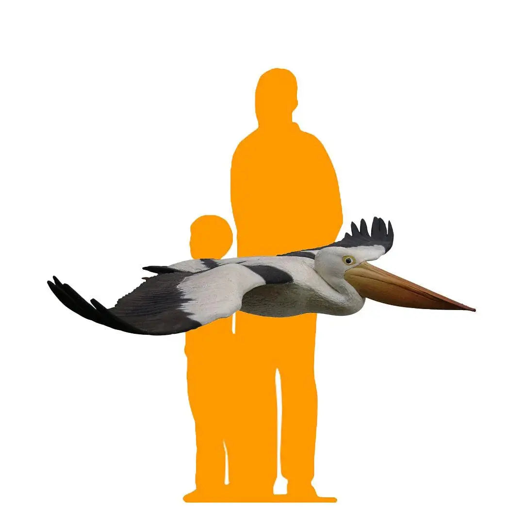 Pelican Flying Statue A0362-080114-H