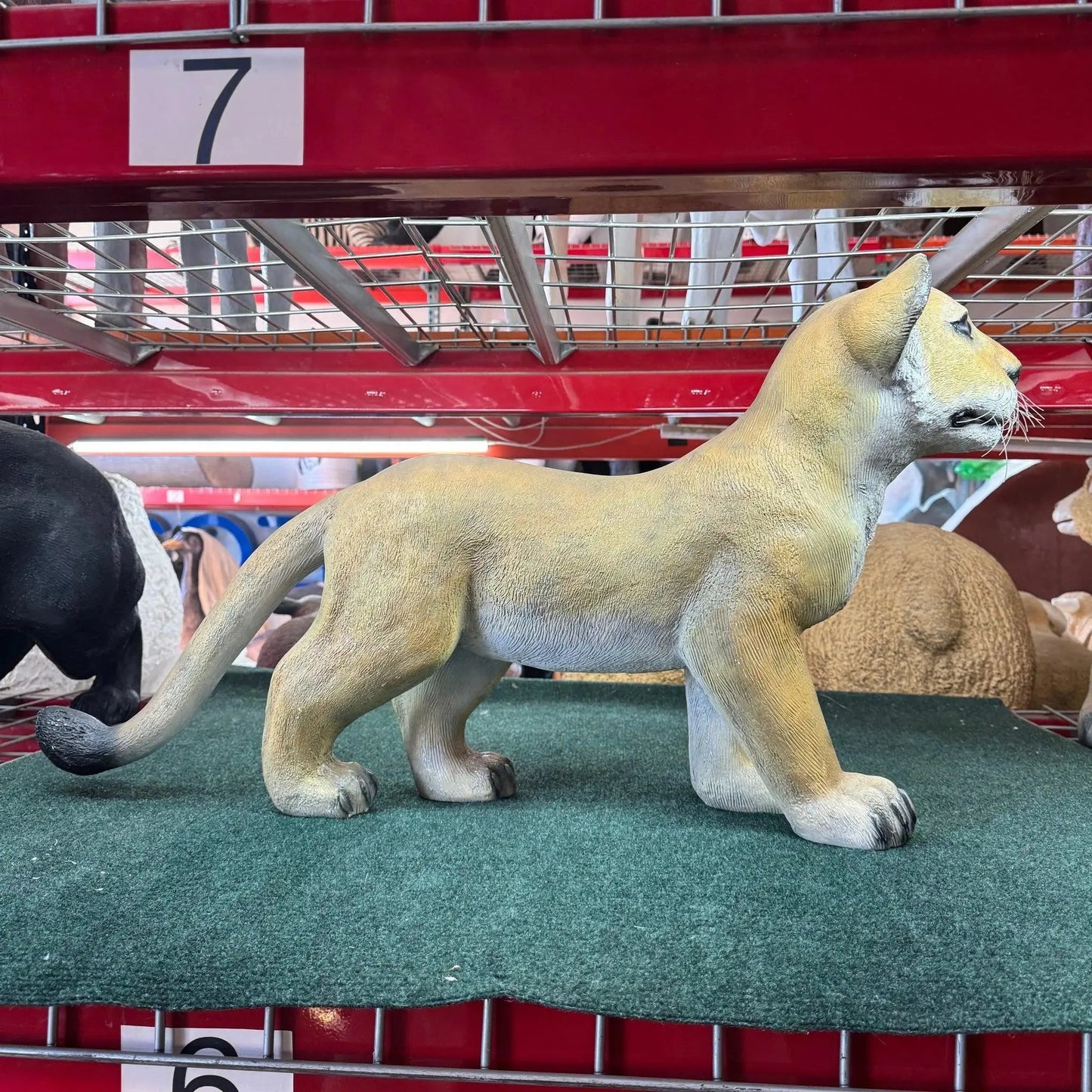 Lion Cub Standing Statue A0265-080117-H
