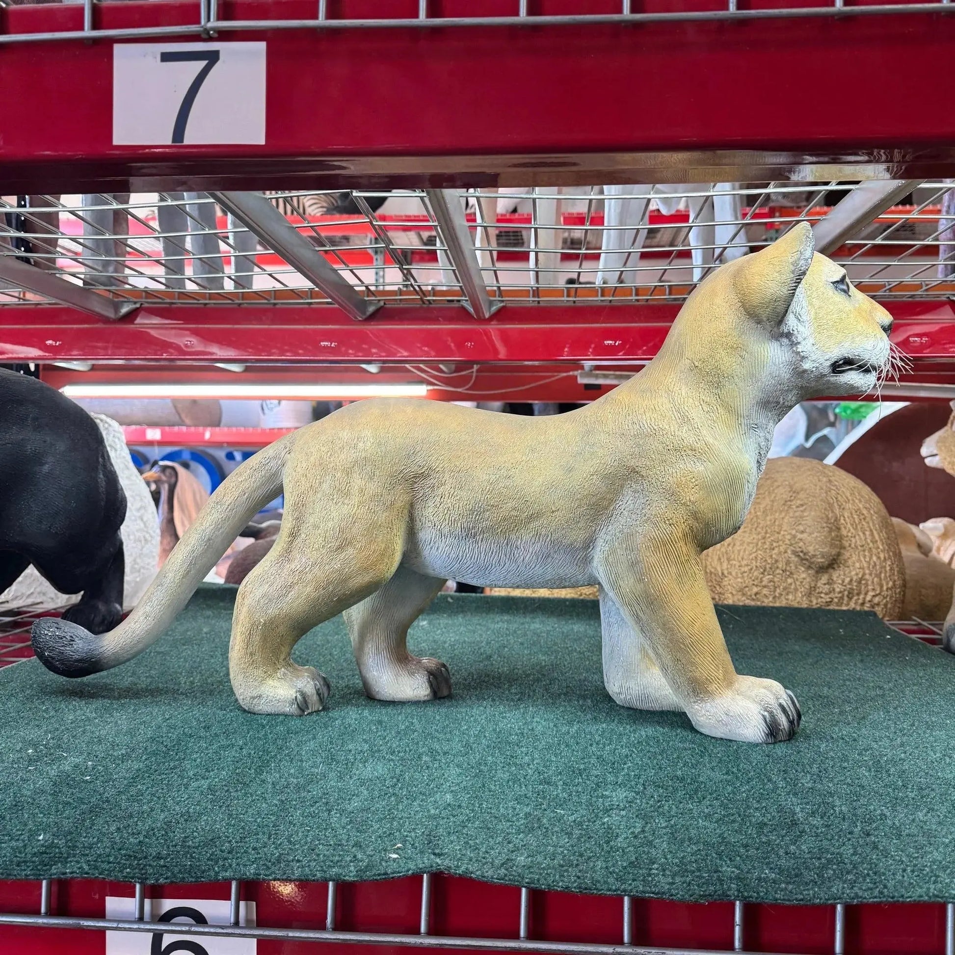 Lion Cub Standing Statue A0265-080117-H