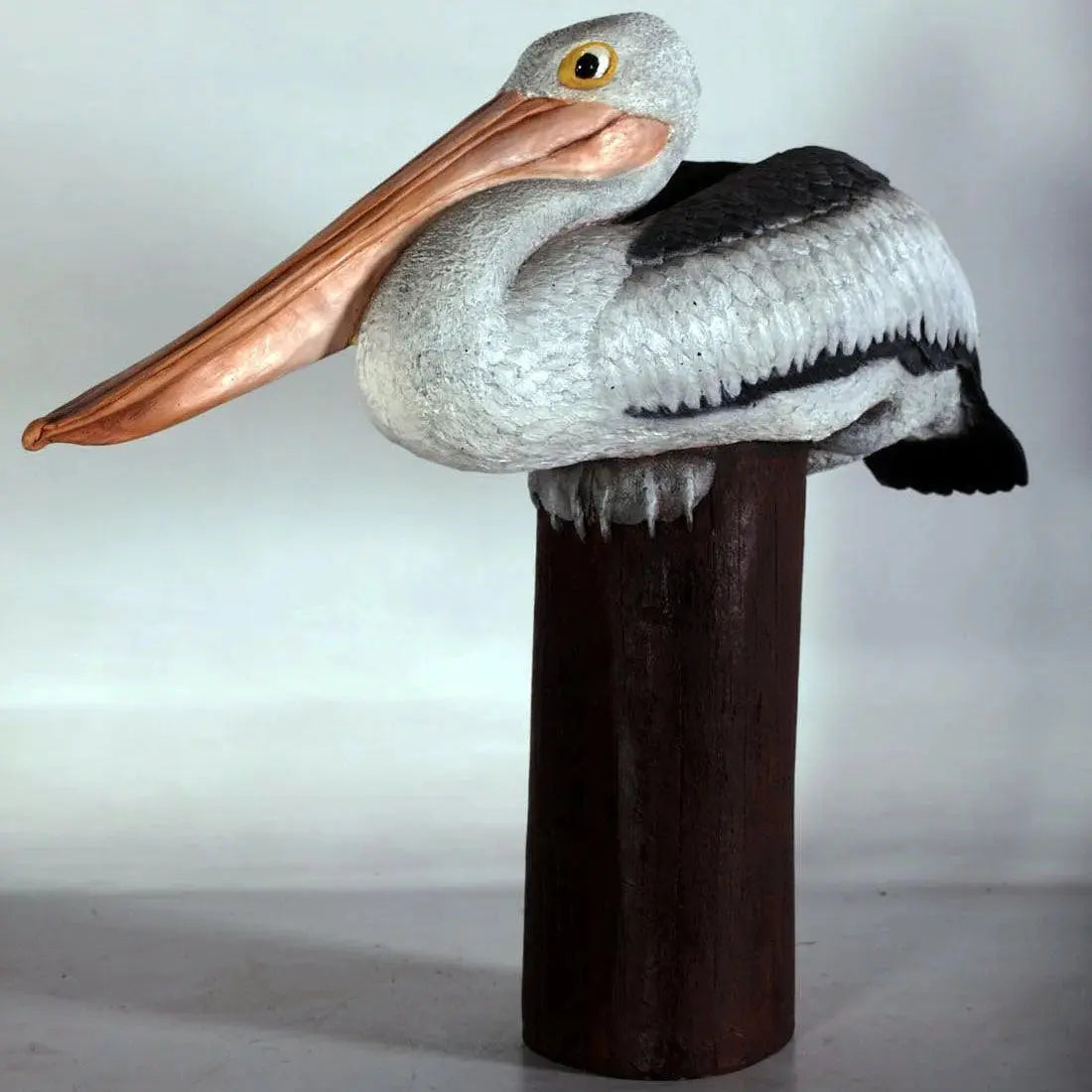 Pelican On Post Life Size Statue A0149-080119-H