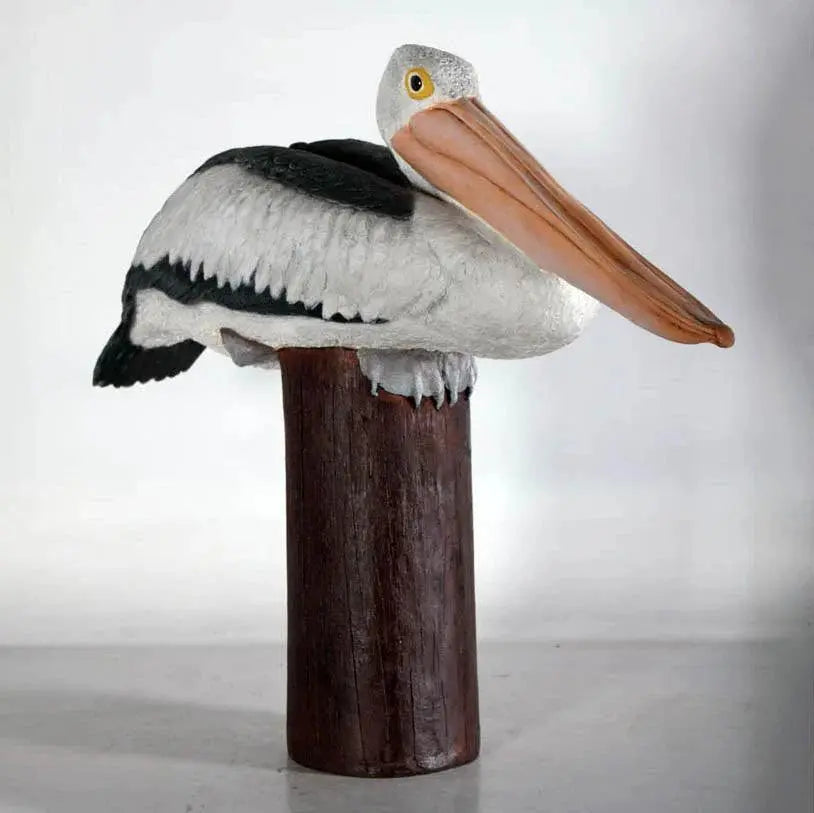 Pelican On Post Life Size Statue A0149-080119-H