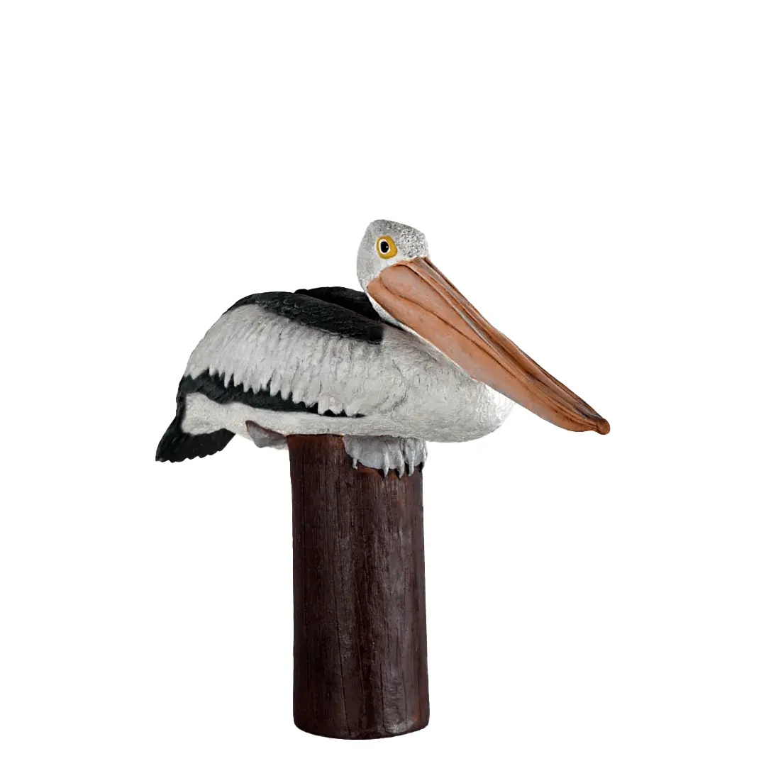 Pelican On Post Life Size Statue Prop - LM Treasures Prop Rentals
