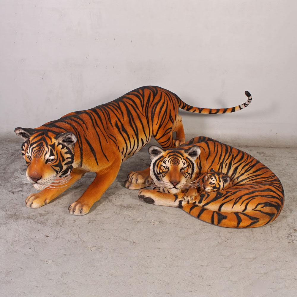 Crouching Tiger Statue