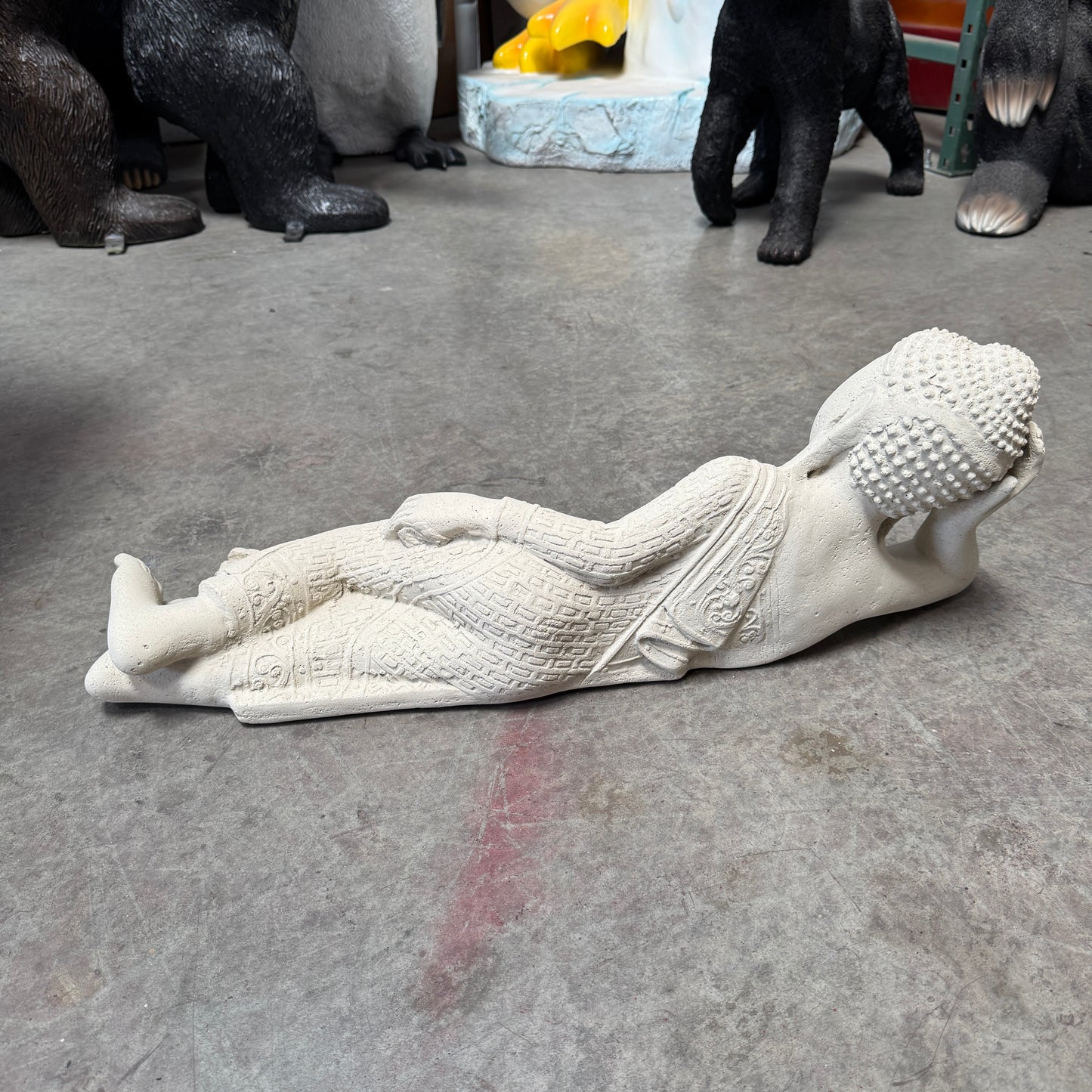Lying Buddha Stone Statue