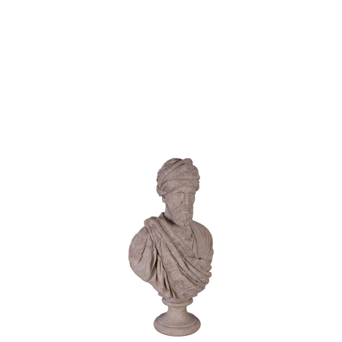 Sheikh Stone Bust Statue