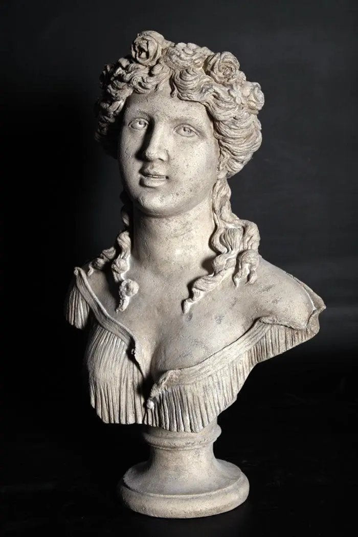 Sabine Stone Bust  Statue M0131-090015-H