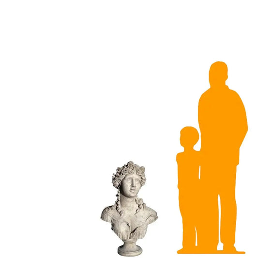 Sabine Stone Bust  Statue M0131-090015-H