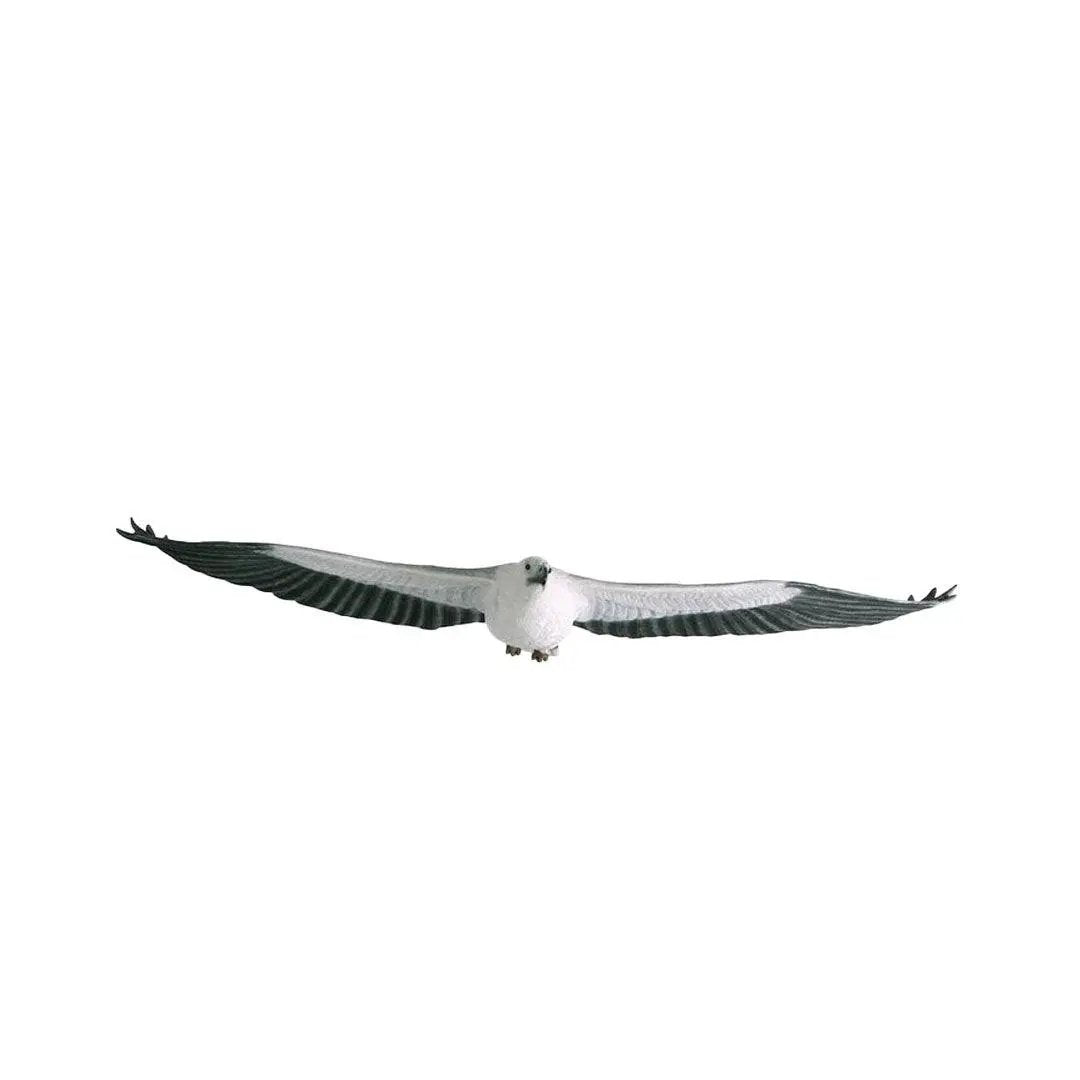 Flying White Breasted Eagle Statue - LM Treasures Prop Rentals