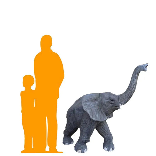 Walking Elephant Statue A0170-090026-H