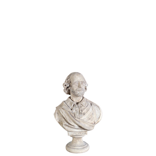 William Shakespeare Stone Bust Statue