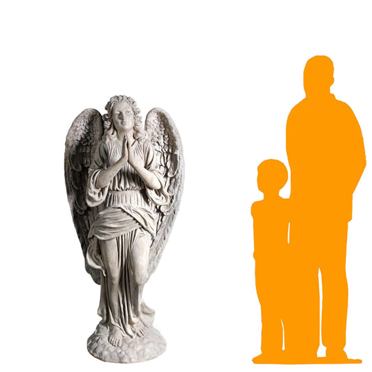 Praying Angel Life Size Statue